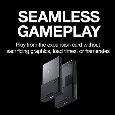 Seagate Storage Expansion Card for Xbox Series X|S, 1TB, SSD, NVMe Expansion SSD (STJR1000400)