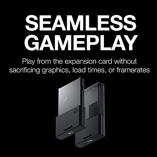 Seagate Storage Expansion Card 2TB Solid State Drive - NVMe SSD for Xbox Series X|S, Quick Resume, Plug & Play, Licensed (STJR2000400) Black by Seagate - Image 2