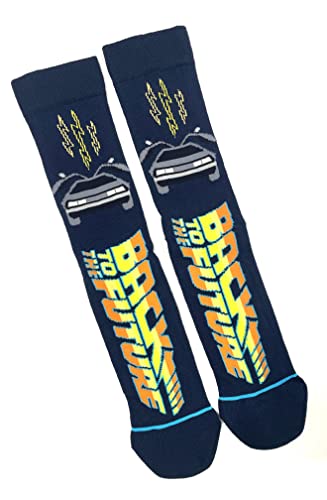 Back To The Future Mens Socks Size 6-11