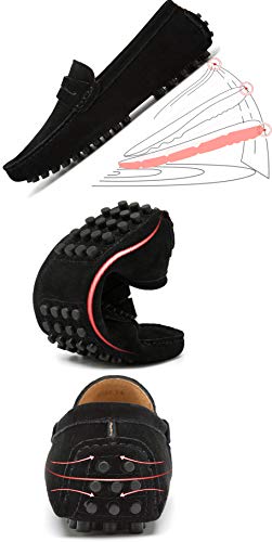 Go Tour Men's Penny Loafers Moccasin Driving Shoes Slip On Flats Boat Shoes2