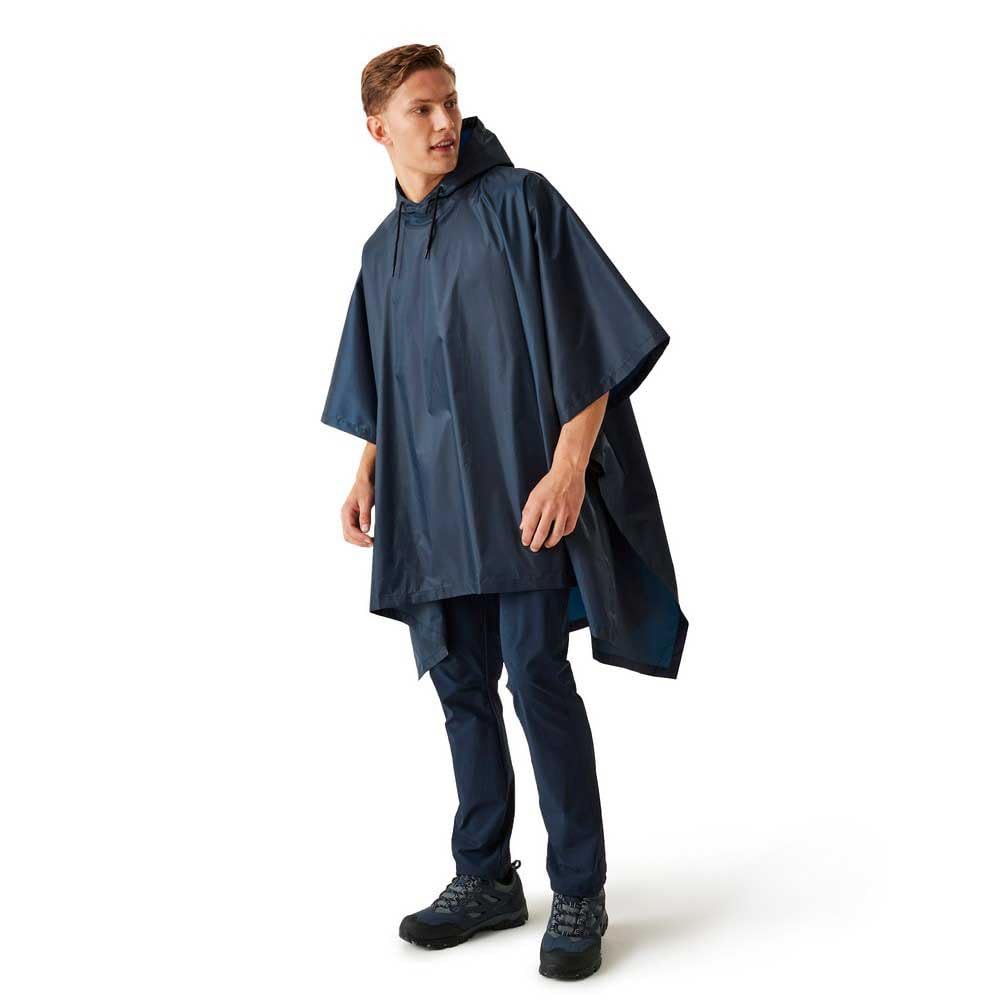 Regatta Mens Fedrik Waterproof Hooded Poncho Poncho impermeabile con cappuccio Uomo