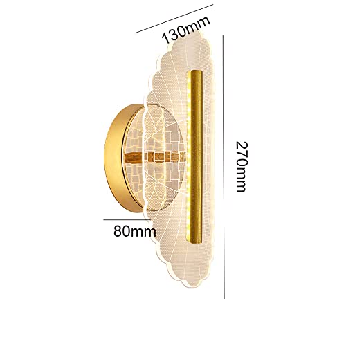 Lámpara de pared interior para pasillos oscuros con luz LED de 6W 5