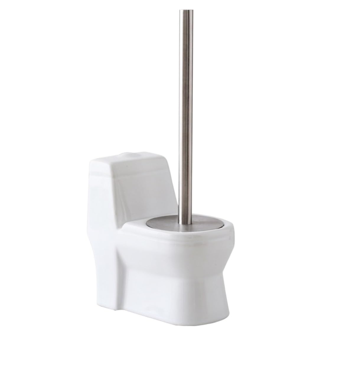 Uso BañOs PúBlicos Cepillo Creativo For Inodoro con Mango Largo, Base De Cerámica, For Fregar For Baño Apto La Mayoría Inodoros