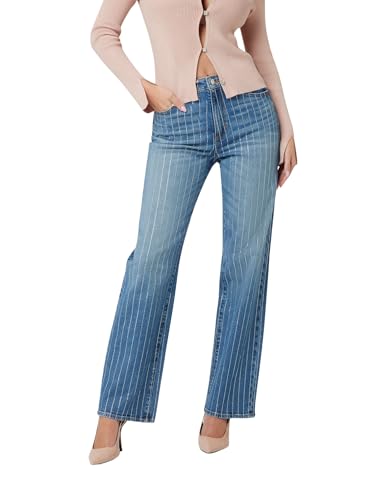 GUESS Women's 90s High Rise Jean