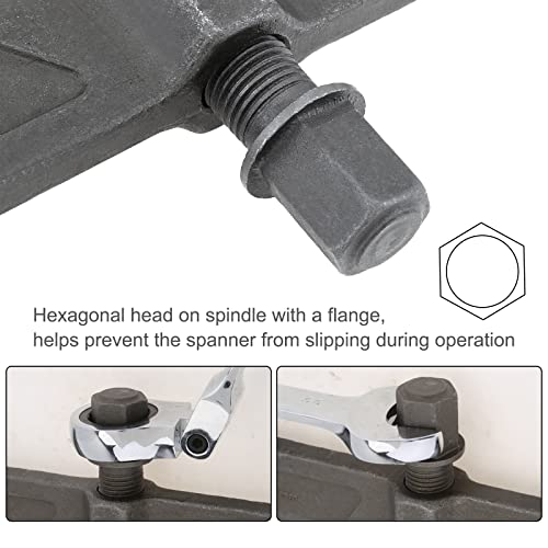ZUDKSUY 10 Inch 3-Jaw Gear Puller, 2/3-Jaw Puller With Reversible Jaws For Removal