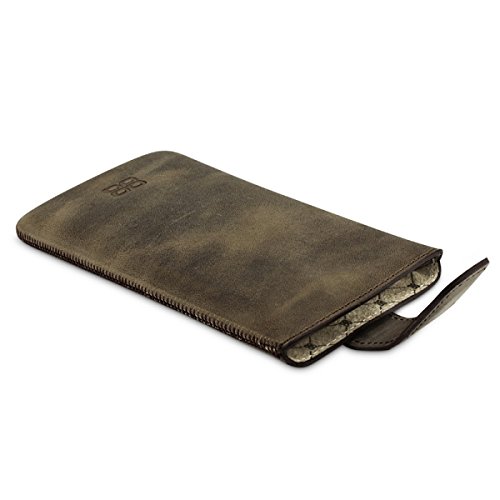 Bouletta Leather Phone Case for HTC One M8 [MultiCase Antic Coffee]