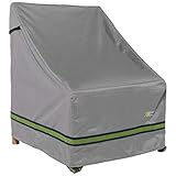 Duck Covers Soteria Water-Resistant 29 Inch Patio Chair Cover
