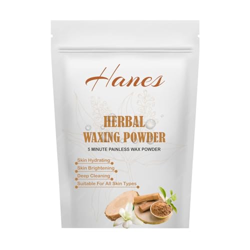 Image of Hanes Face Hair Removal for Women, Wax Powder for Hair Removal, Bikini Wax Powder for Women, Hair Removal Powder for Women, Herbal Wax Powder for Hair Removal (100gm Sandalwood))