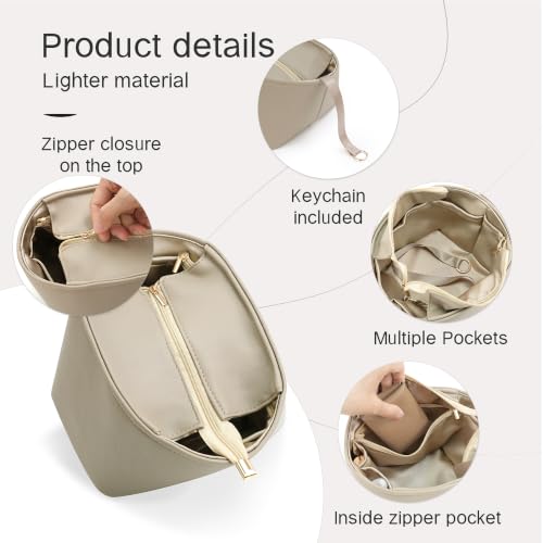 Image of Fits for Picotin Bag Insert Organizer For Hermes(22,Champagne)