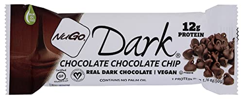 Nugo All-Natural Nutrition Bar, Chocolate Chocolate Chip, 1.76-Ounce Bars (Pack Of 12) #TOP25