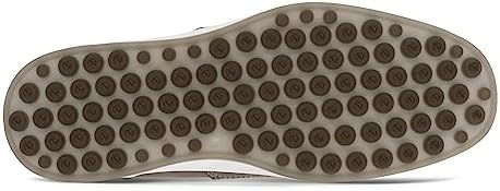 ECCO mens Lite Moc Summer Driving Style Loafer, Warm Grey/Cognac Summer Perforated, 9-9.5 US | Image 3