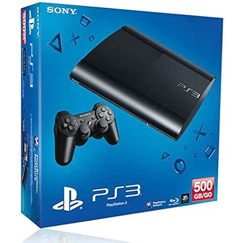 Sony Playstation 3 Super Slim 500GB con Mando Inalámbrico Dualshock 3 Cover