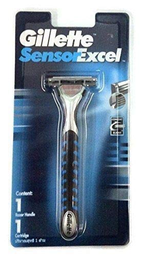 Sensor Excel Dual Blades Razor 1 Handle + 1 Blade Cartridge Pack