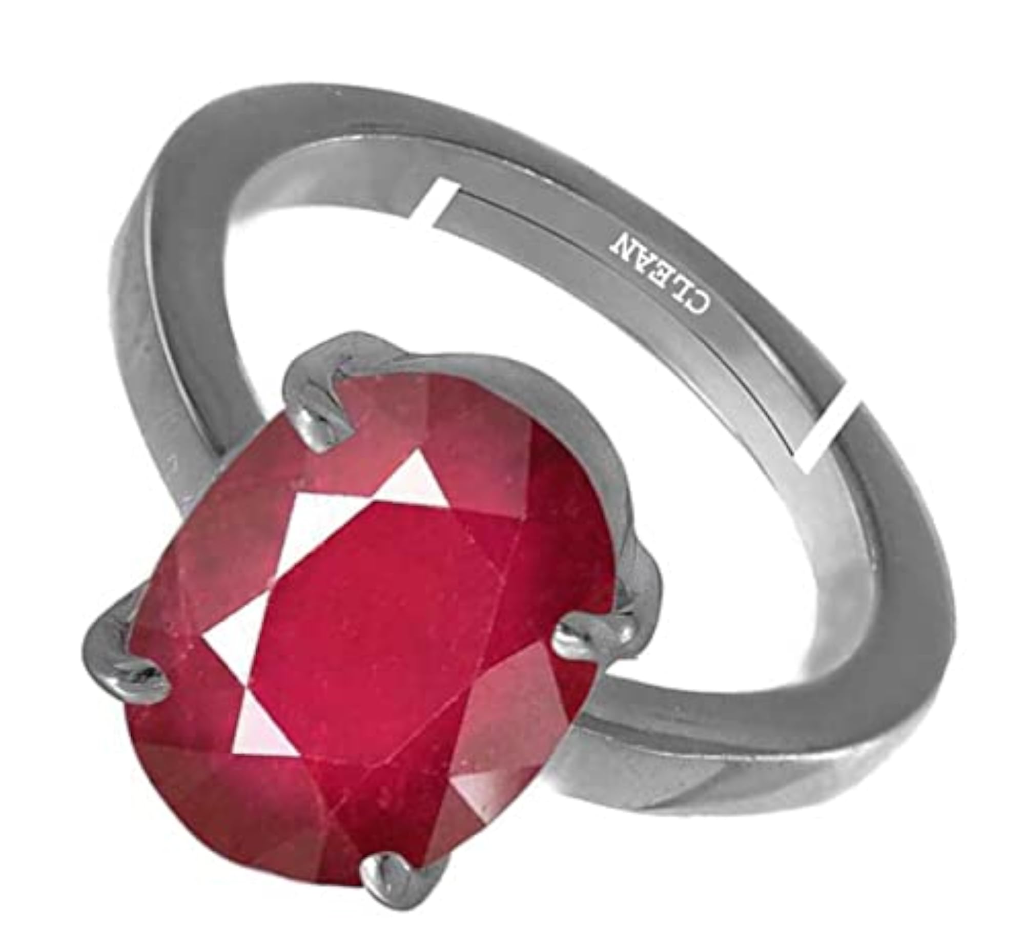 Ruby 4.25 Ratti Adjustable Ring in 925 Sterling Silver