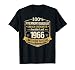 56. Geburtstag Damen Herren 56 Jahre 1966 Lustig Geschenk T-Shirt
