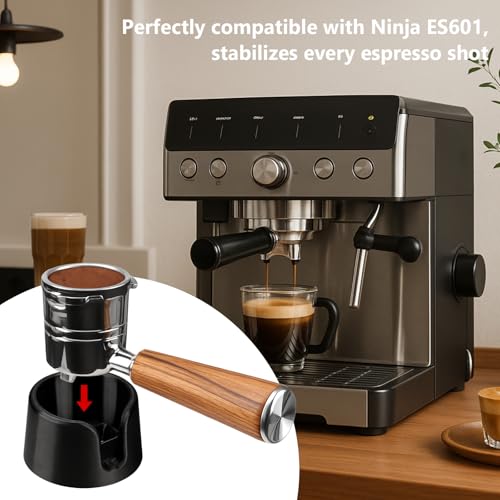 Image of Portafilter Holder Compatible With Ninja Espresso Machine, Espresso Tamping Station for Ninja Luxe Cafe ES601 ES701