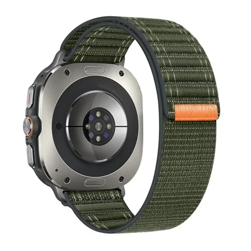 Bracelet montre nylon Samsung Galaxy Watch Ultra 47 mm réglable