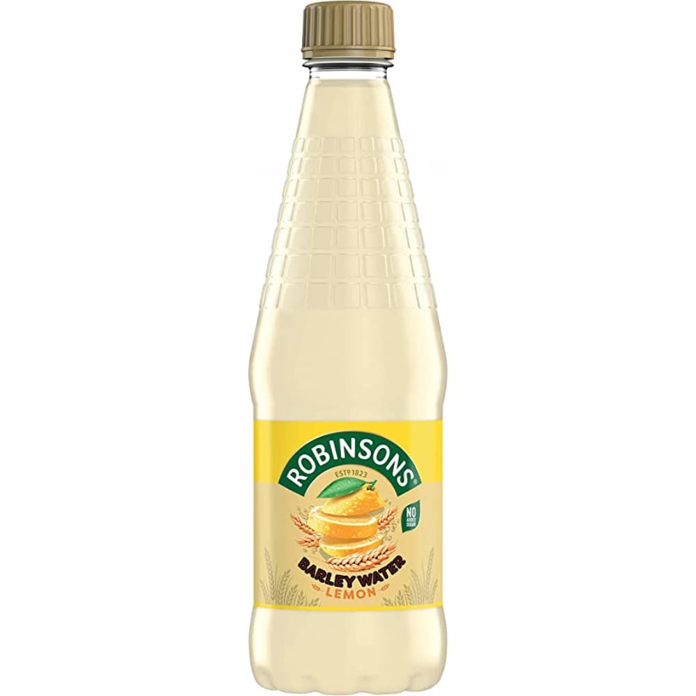 Barley Water - Real Fruit Squash, Low Calorie - Lemon - 850 ml