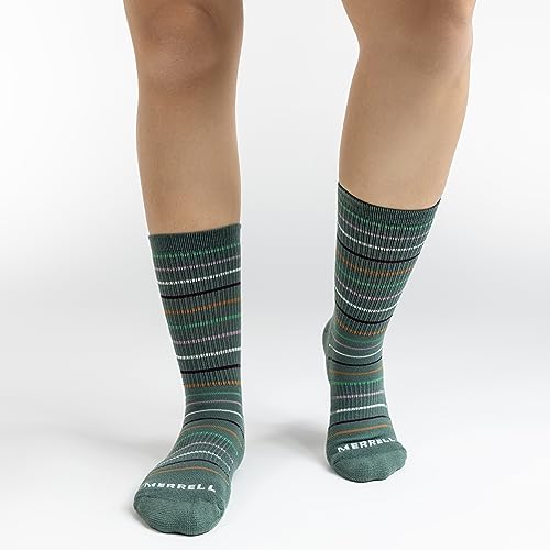 Image of Merrell Repreve Cushioned Hiker Crew Socks 3 Pair