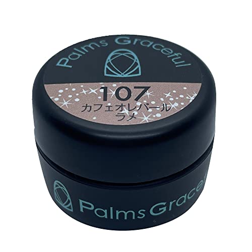 Palms Graceful カラージェル 3g 107 カフェオレパールラメ