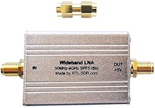 RTL-SDR Blog Wideband Low Noise Amplifier Bias Tee Powered