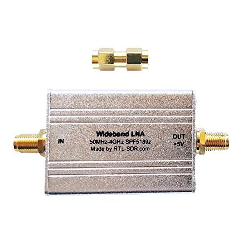RTL-SDR Blog Wideband Low Noise Amplifier Bias Tee Powered Cover