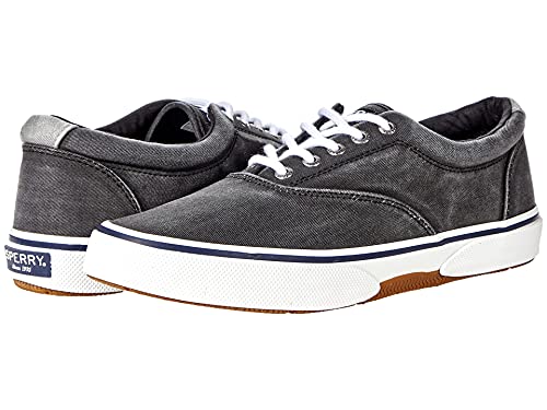 Sperry Men's, Halyard CVO Sneaker Black Twill 8 W