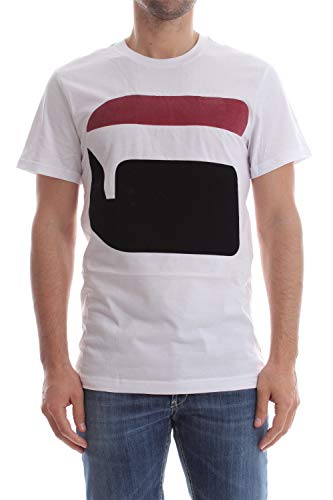 G-STAR RAW Bett R T S/s T-Shirt, Bianco (White