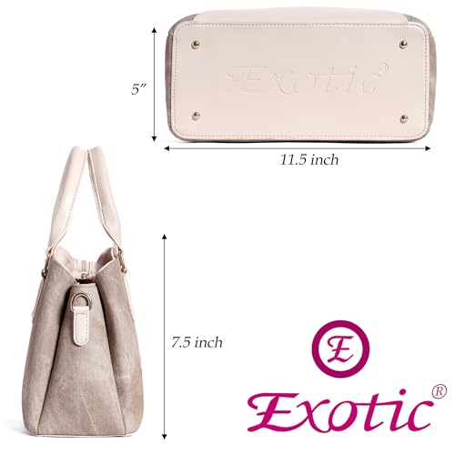 Image of EXOTIC Three section Denim Design, Multipurpose handbag with Shoulder Strap