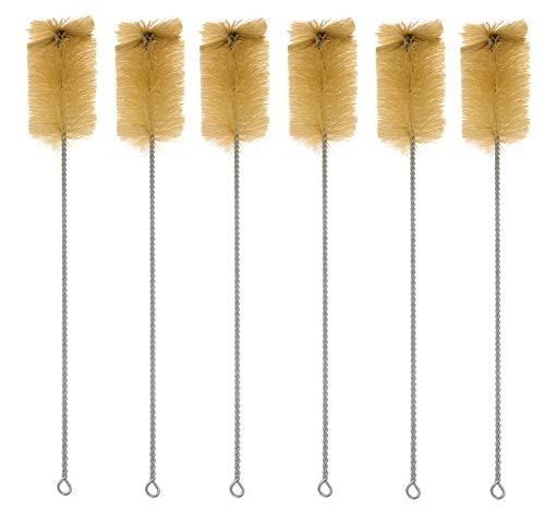 YXQ 48mm Tube Bottle Brush Nylon Wire Straw Wash 14.2 inch Long-Handle Bristle