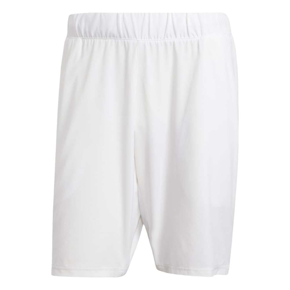 adidas Club Tennis Climacool Stretch Woven Shorts Uomo, Bianco/Giardino opulento, L/23 cm Entrepierna