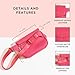 Freshly Picked Fanny Packs for Women, Wear as a Hip Bag or Crossbody, Mom Fashion (Hot Pink)