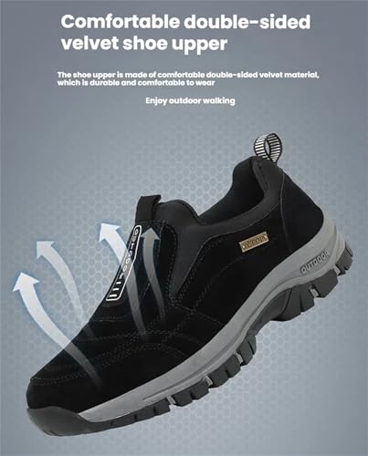 Enjerr Orthopedic Shoes Men, Men's Comfortable Waterproof Orthopedic Walking Hiking Shoes, Comfortable, Waterproof4