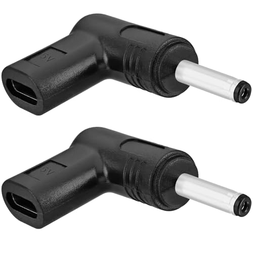 Yeebline Adaptador de Corriente USB C a DC 3.5x1.35mm, 2 unidades miniatura 4