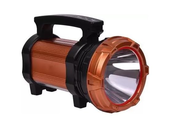FIRSTLIKE High Energy Professional 100W Laser Point + COB DP Led Long Range Dual Functional (Searchlight or Emergency Light) Flashlight with Hand Torch (Multicolor, 14 cm, Rechargeable)-image-35
