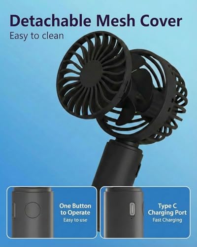 Save on JODNO Mini Portable Handheld Fan 4-Pack with code 36FKG23B