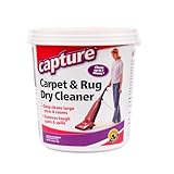 Capture Carpet Dry Cleaner Powder 2.5 Pound - Resolve Allergens Stain Smell Moisture from Rug Furniture Clothes and Fabric, Mold Pet Stains Odor Smoke and Allergies Too