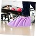 Toddmomy 3pairs Anti-Slip Bowling Shoe Covers Washable and Durable Felt Protectors for Adults Reusable Indoor Footwear Accessories Grape Purple Essential Bowling Equipment