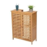 PARANTA Bathroom Cabinet Under Sink, Bathroom Storage Cabinet with U-Shaped Internal Partition, Stor