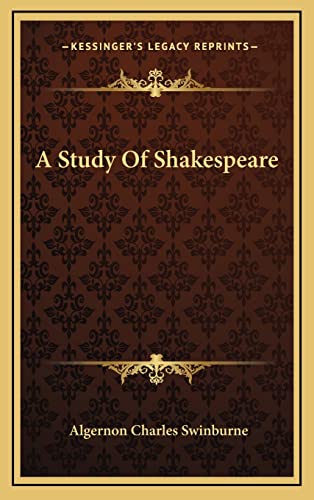 A Study Of Shakespeare