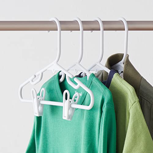 Honey Can Do Kids Clothes Hangers With Clips, 18-Pack Hng-09047 White #TOP4