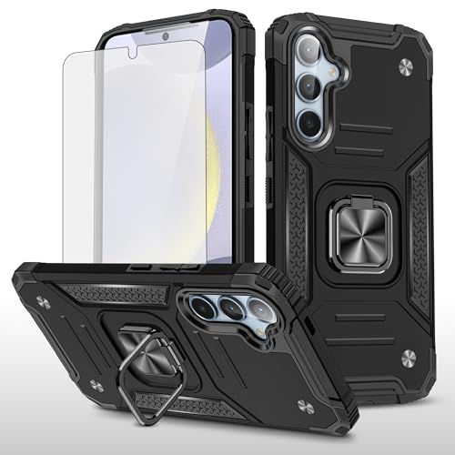 Accessoires Samsung S25 5G : coque hybride mince et protection écran verre