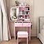Pink Sliding Mirror