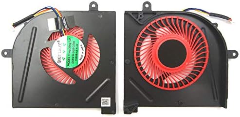 laptopparthub LPH Replacement CPU Fan for MSI GS63VR GS63VR-6RF GS63VR-7RF GS63VR-Stealth-Pro GS73VR GS63VR GS73VR-6RF GS73VR-7RF GS73VR-Stealth-Pro BS5005HS-U2F