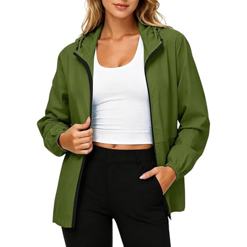 Veste de pluie femme softshell respirante et legere avec capuche