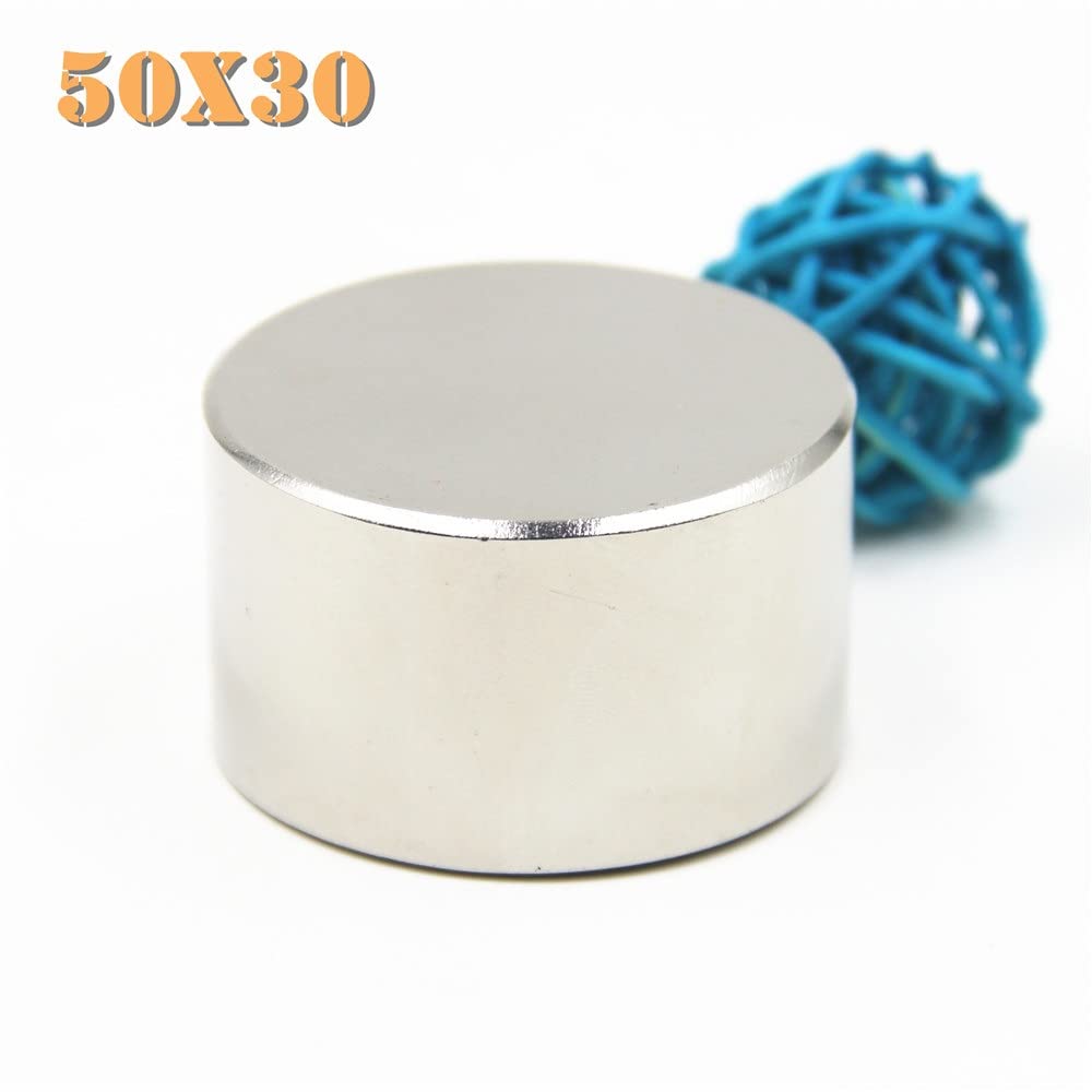 10pcs 50x30mm hot Round Rare Earth 50 * 30mm Neodymium Permanent magne Magnets