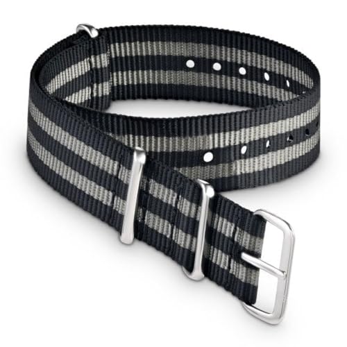 NATO Nylon Watch Band/Watch Strap - Multicolor with Stainless Steel Buckle