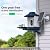Bird Feeder with Camera, 1 Year Free AI Bird Feeders for Outdoors, Solar Powered, 2.4Ghz WiFi, Full HD Live Video, Nstant Arrival Alerts - Best Gifts for Bi rd Lovers