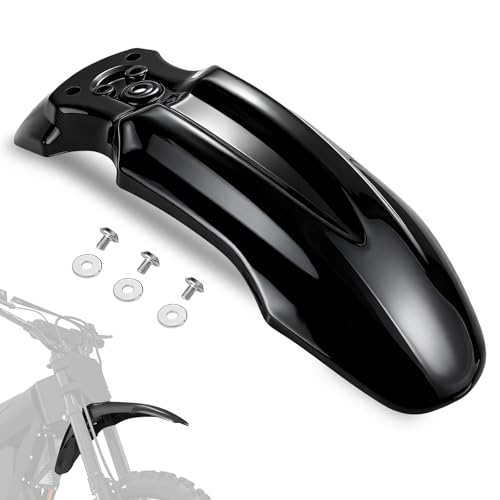IUVWISN Front Fender Compatible Fit for Tutti Tutto Tuttio Soleil 01 Yozma IN10 Mudguard Splash Mud Guard & Protection Keep | Clean & Ride Safe | Easy Installation Black