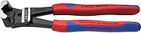 Knipex 61 02 200 Bolt End Cutting Nippers 7-7/8" Soft Grip - Induction Hardened 64 HRC for Effortless Bolt Cutting